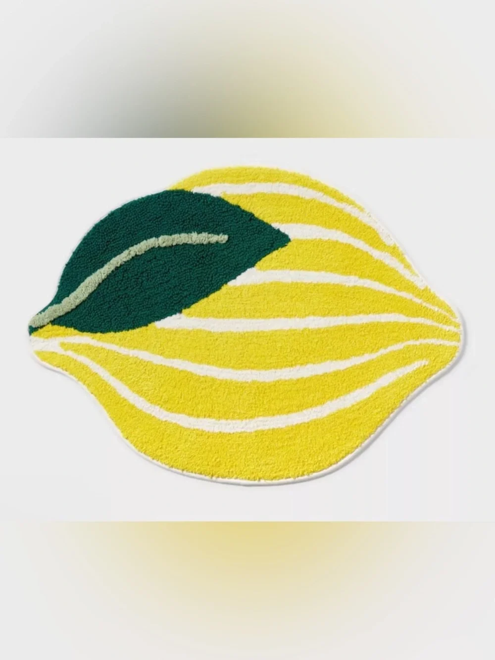 Room Essentials Lemon Bath Rug 23”x 30